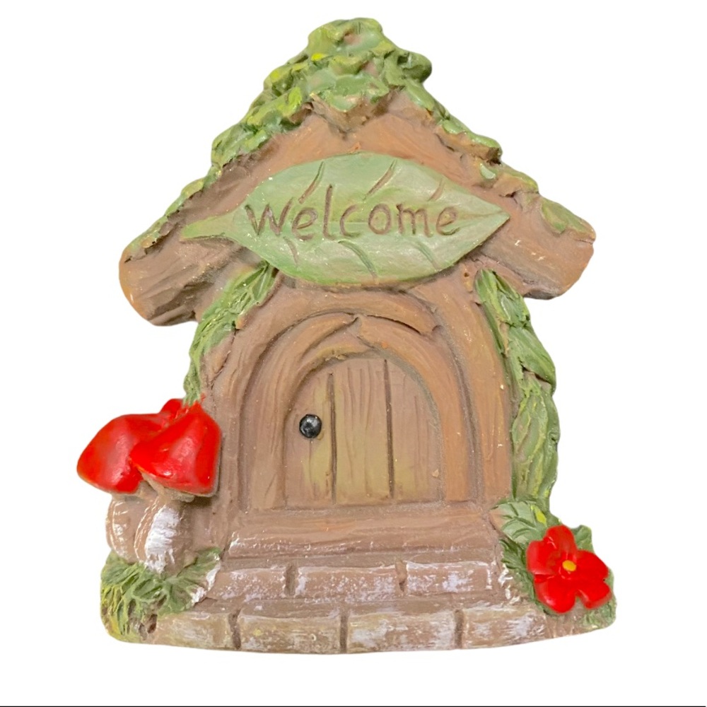 Gnome or fairy house door